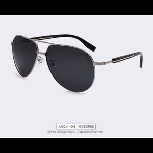 AOFLY Authentic Aviator Men's Sunglasses